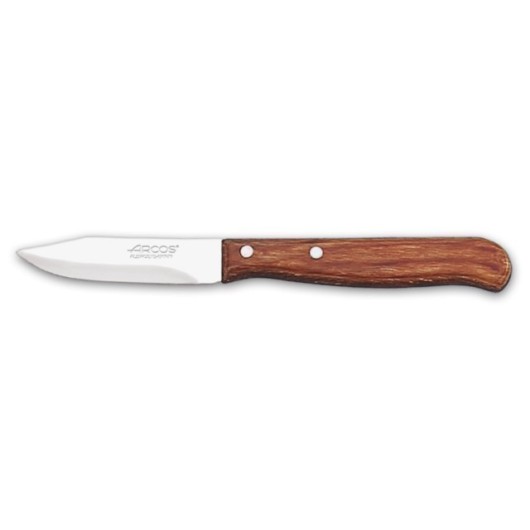 Cuchillo Cocina Patatero 65Mm Mango Madera Inox Arcos 100101