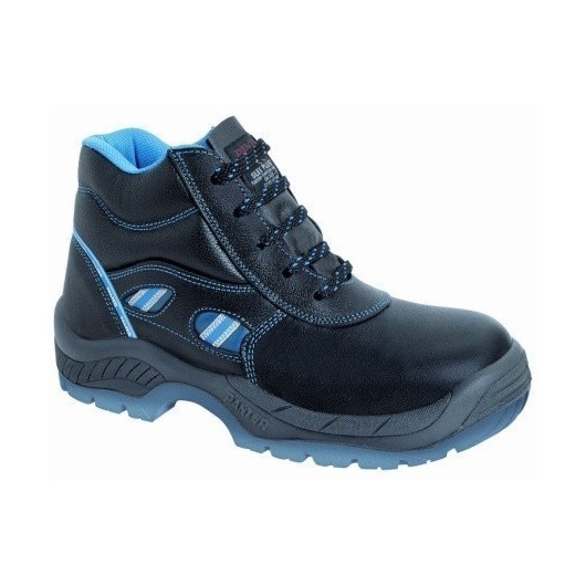 Bota T46 S3 Pun.Plas Suela Pu/Tpu Silex Plus Piel Ne Panter