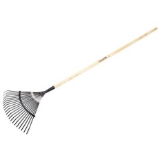 Escoba Jardin  Fija Bellota Metal  Con Mango 3041Cm
