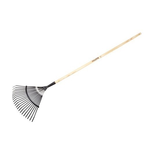 Escoba Jardin  Fija Bellota Metal  Con Mango 3041Cm