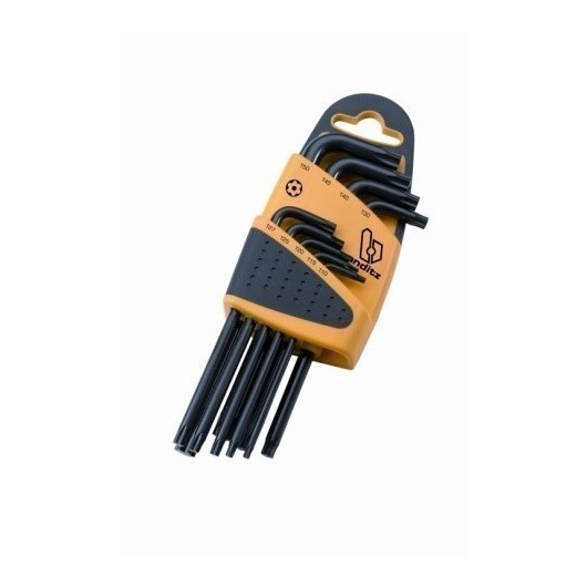 Llave Allen Torx 1,5-10Mm Acodada 9 Pz
