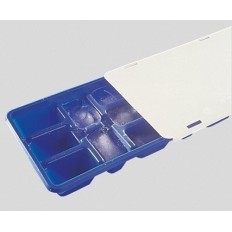 Bandeja Cubitos Hielo 25X10Cm con tapa Plastico Flexible Fackelman
