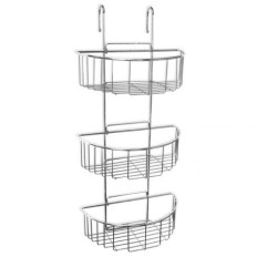 Cestillo Baño Oval 3 Alturas Metal Cromo Tatay