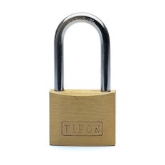 Candado Seguridad  50Mm Arco Largo Llaves Iguales 501 Tifon Laton Ifam