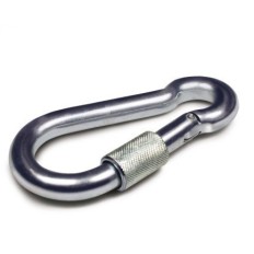 Mosqueton Fijacion 5299 08X 80Mm Con Seguro Acero Cincado Damesa 50