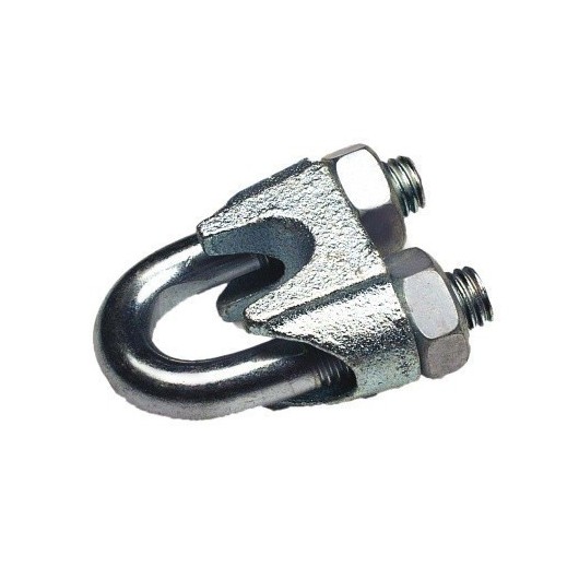 Sujetacable Suj 741 3/8"Ø10 Acero Cinc Damesa 100 Pz