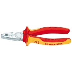 Alicate Univ. 200Mm Aisl.1000V M/Bim Knipex